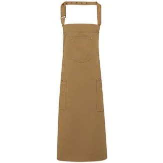 Premier Workwear PW132, Forklæder Cotton Chino Bib Apron