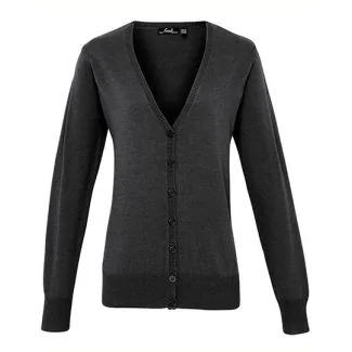 Premier Workwear PW697, Cardigans Women´s Button Through Knitted Cardigan