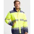 Roly Workwear RY9304, arbejdsakker Epsylon Hi-Viz Parka