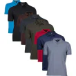 Tee Jays Herre Poloshirts TJ1405, Poloshirts Men´s Luxury Stretch Polo