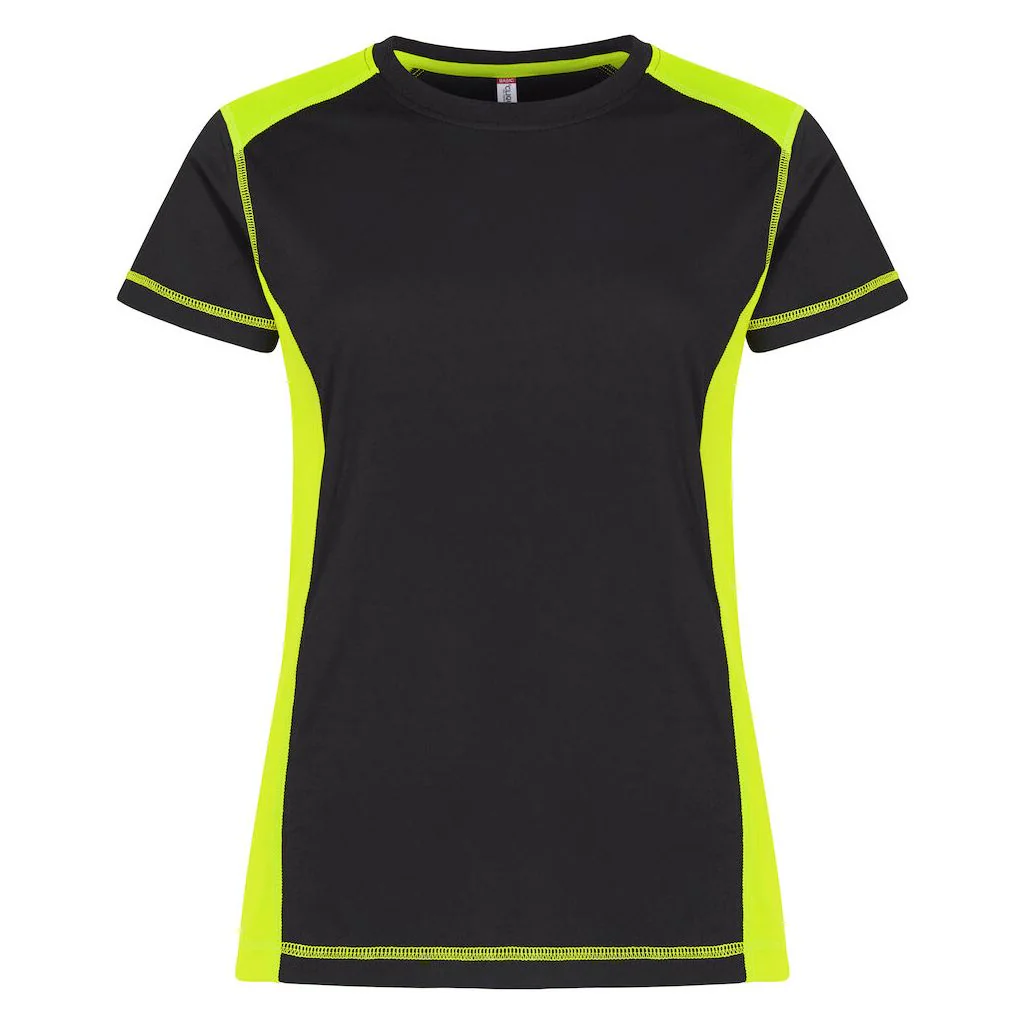 Clique Ambition Dame Kontrast T-shirt 29377 