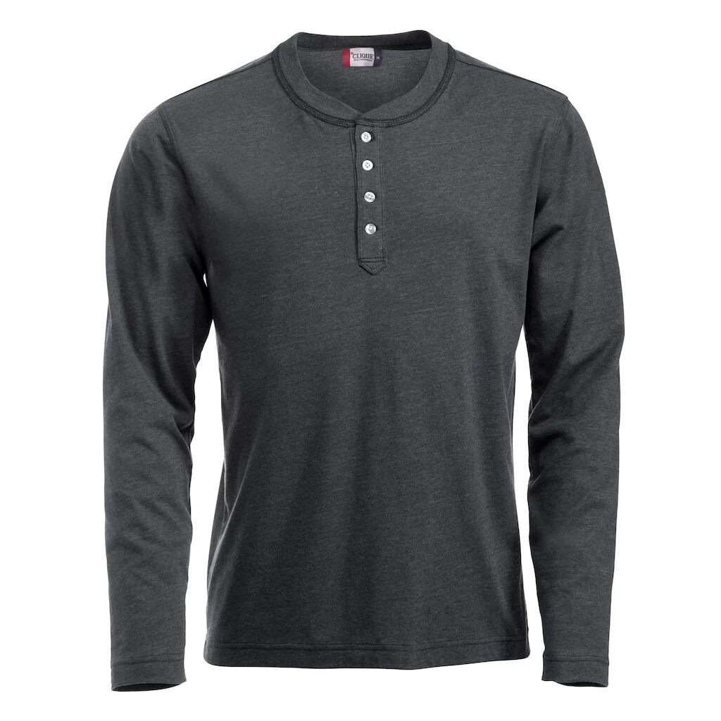 Clique Orlando Herre Langærmet T-shirt 29430