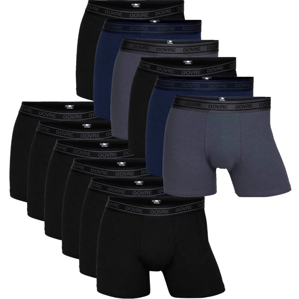Dovre 6-pack tights bamboo - Herre underbukser, Boxershorts i bambus