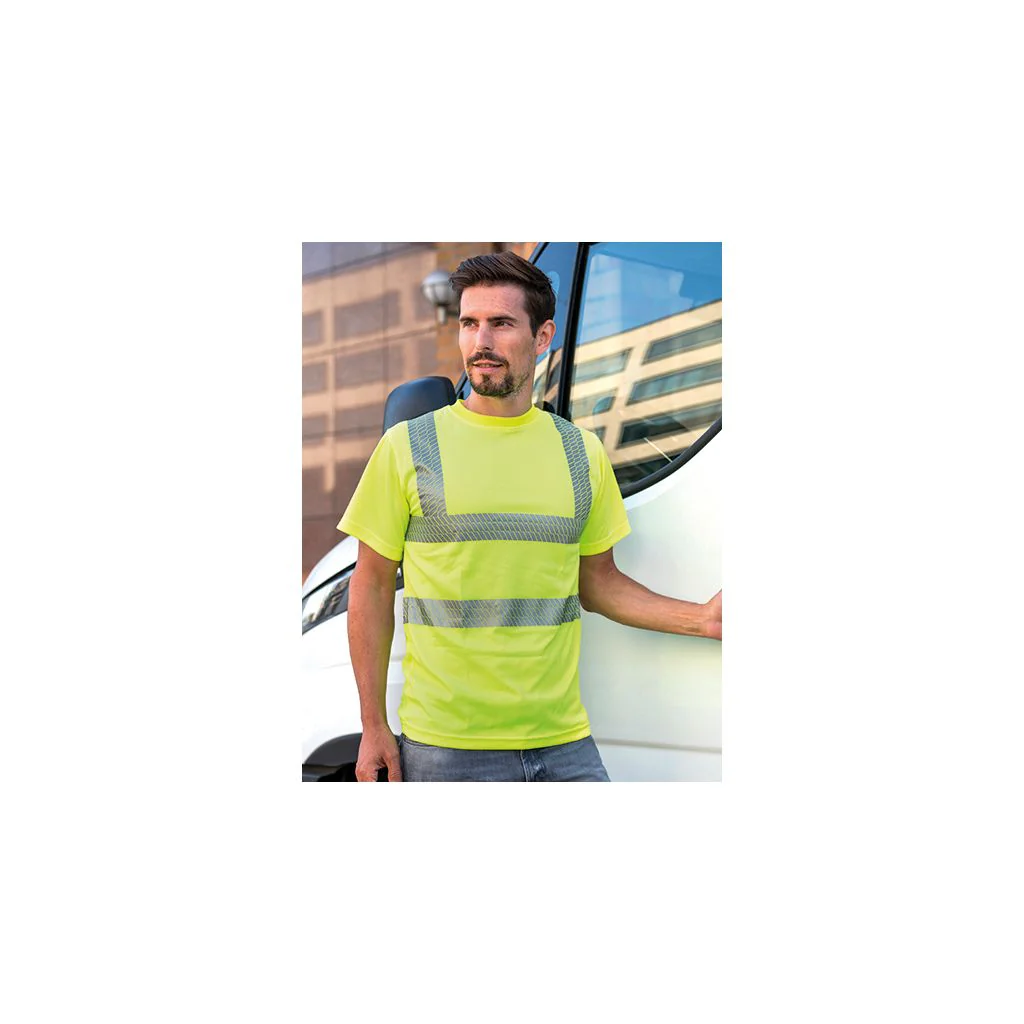 Korntex KX072, T-shirts Hi-Vis Broken Reflective T-Shirt Alhambra