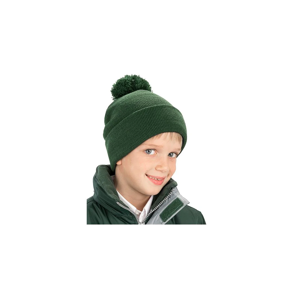 Result Winter Essentials RC028J, Børne Huer Junior Pom Pom Beanie
