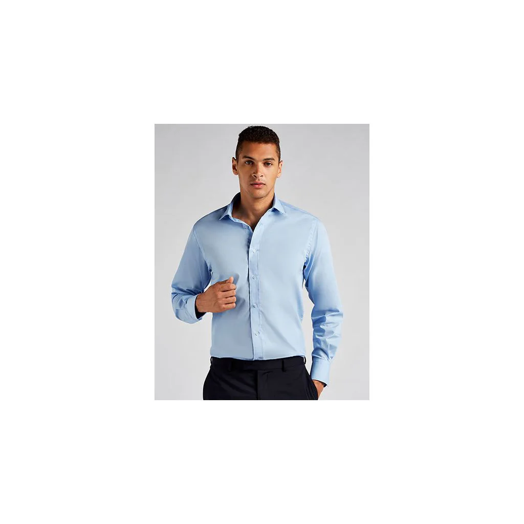 Kustom Kit K131, Skjorter Business Tailored Fit Poplin Shirt