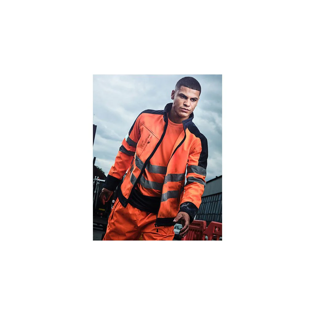 Regatta High Visibility RG625, Arbejdsjakker Pro Hi-Vis Softshell Jacket