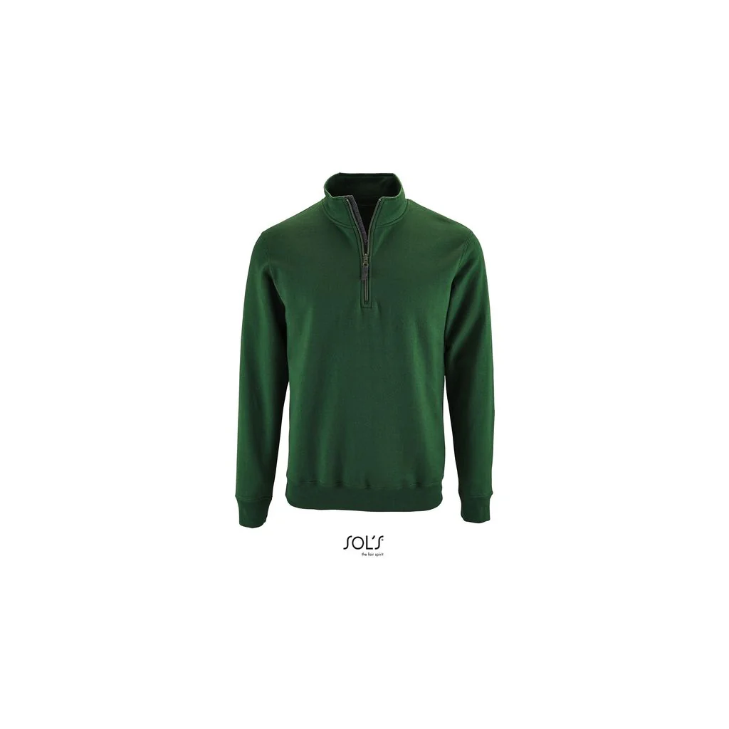 Sol´s L02088, Sweatshirts, Men´s Zip High Collar Sweatshirt Stan