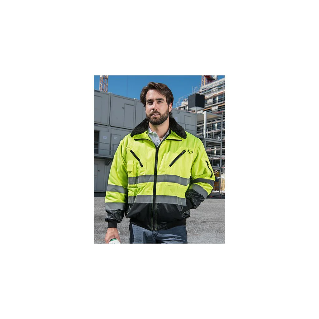 Korntex KX809S, Jakker 4-in-1 Hi-Vis Pilot Jacket Oslo