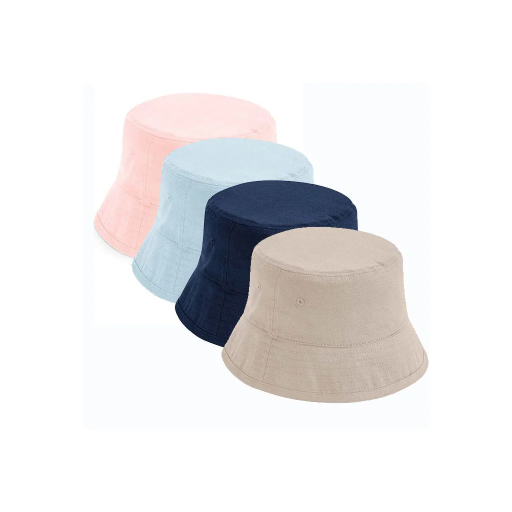 Beechfield CB90NB, børne bøllehat Junior Organic Cotton Bucket Hat