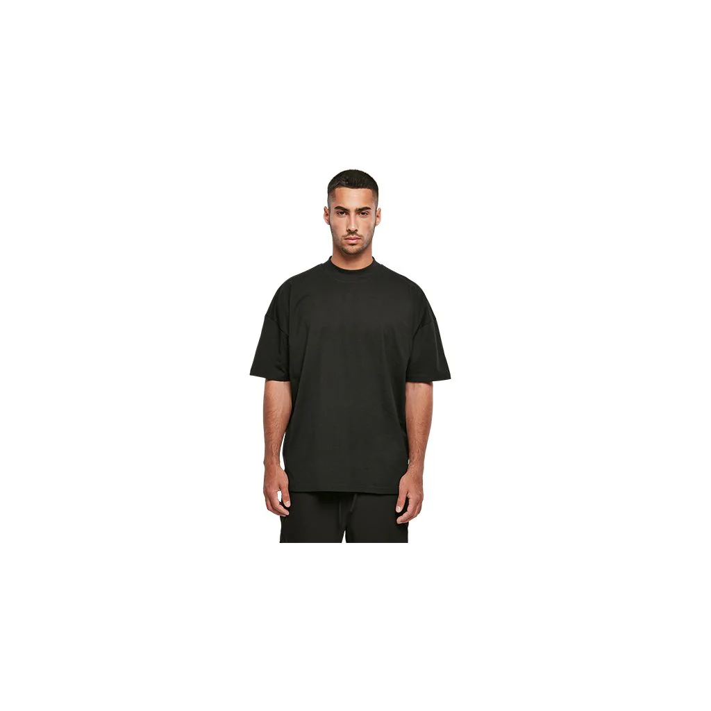 Build Your Brand BY230 Herre Oversized Mock Neck Tee - T-shirts