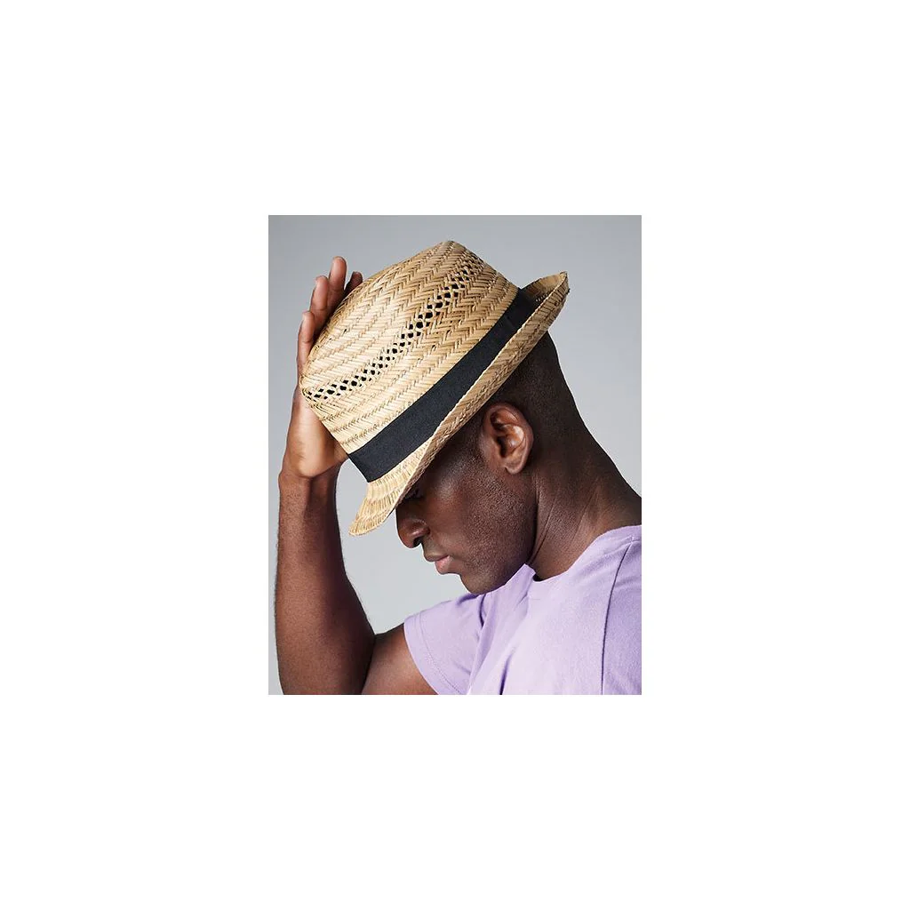 Beechfield CB730, Hatte Straw Summer Trilby