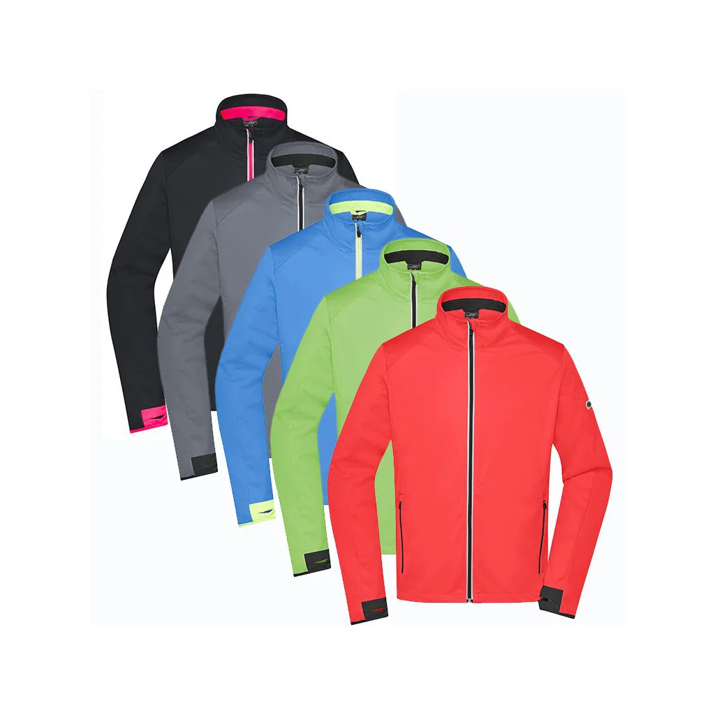 James & Nicholson JN1126, Jakker Men´s Sports Softshell Jacket