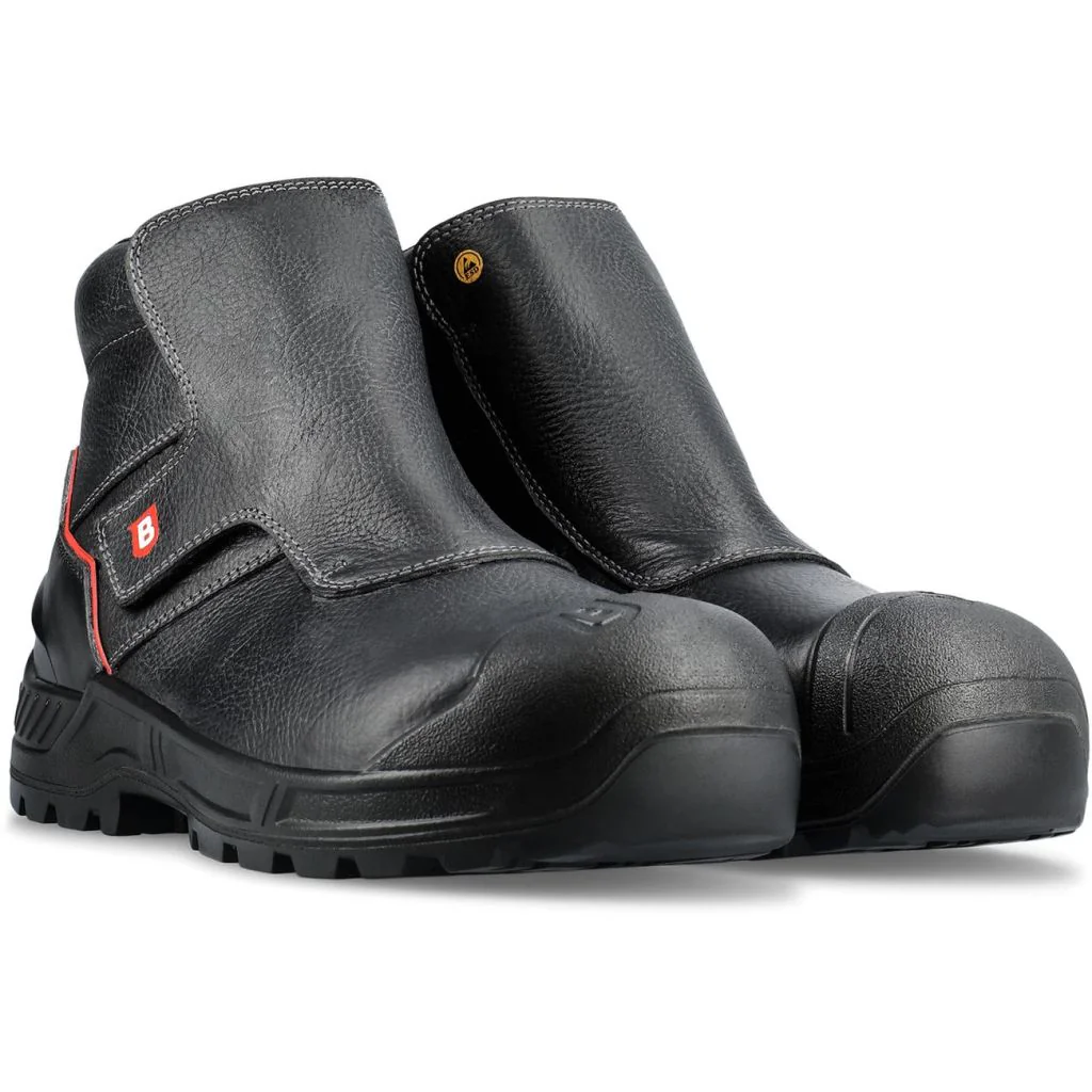 Brynje 417 Welder Protection S3 SRC sikkerhedsstøvler med nem Velcro®-lukning