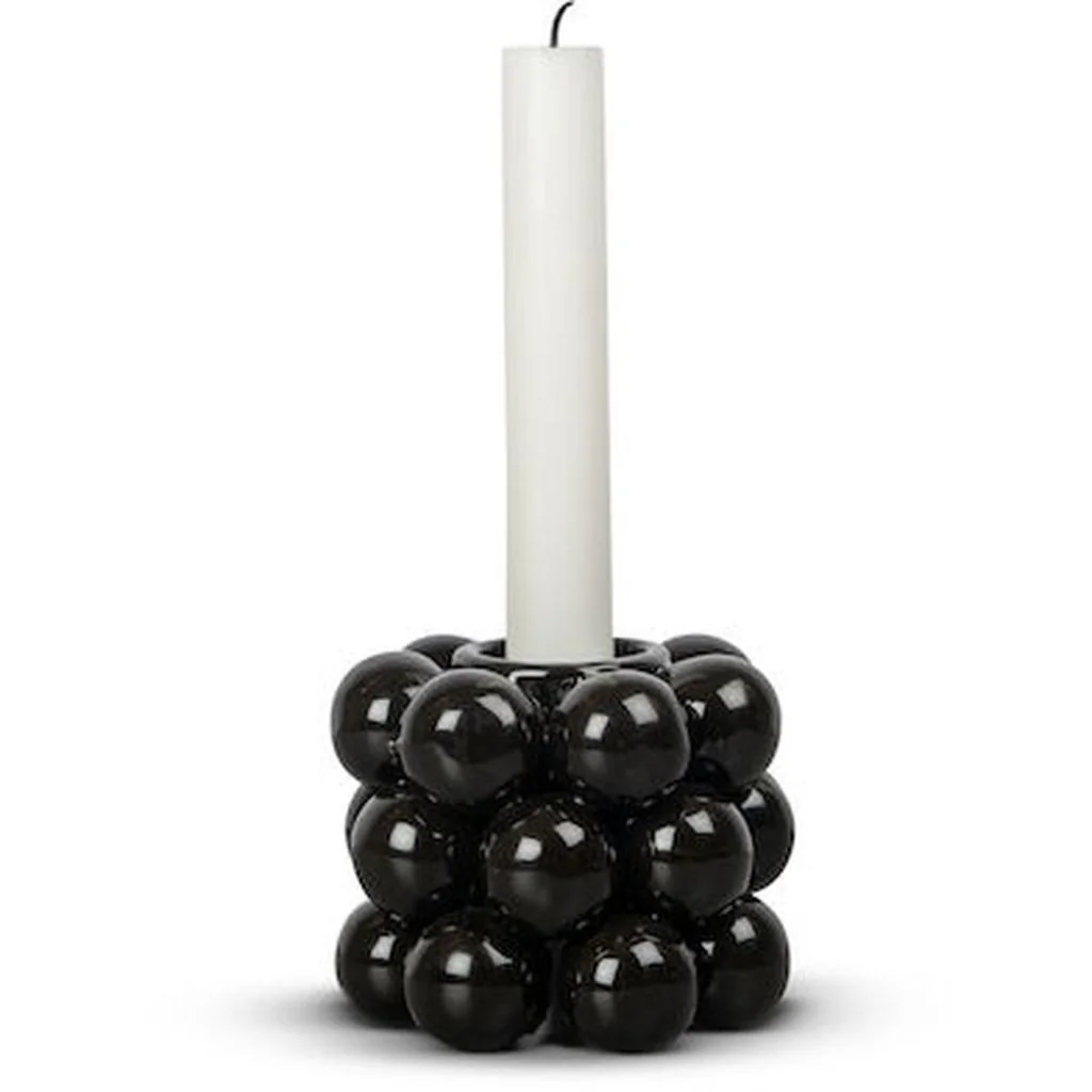 Byon Black Lysestage Globe / Lysestage