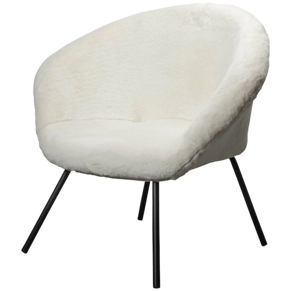 Byon White Lounge chair Theodore / Lænestol