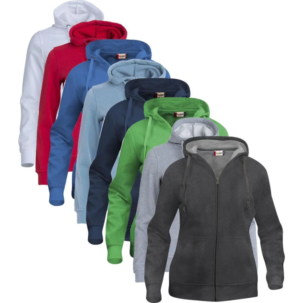 Clique 21035 Basic Hoody Full zip ladies / Hættetrøje