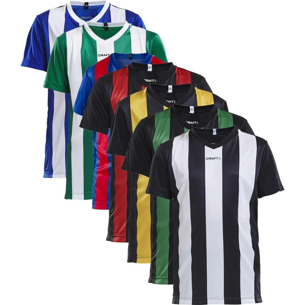 Craft Progress Jersey Stripe Børne Sportstrøje 1905584