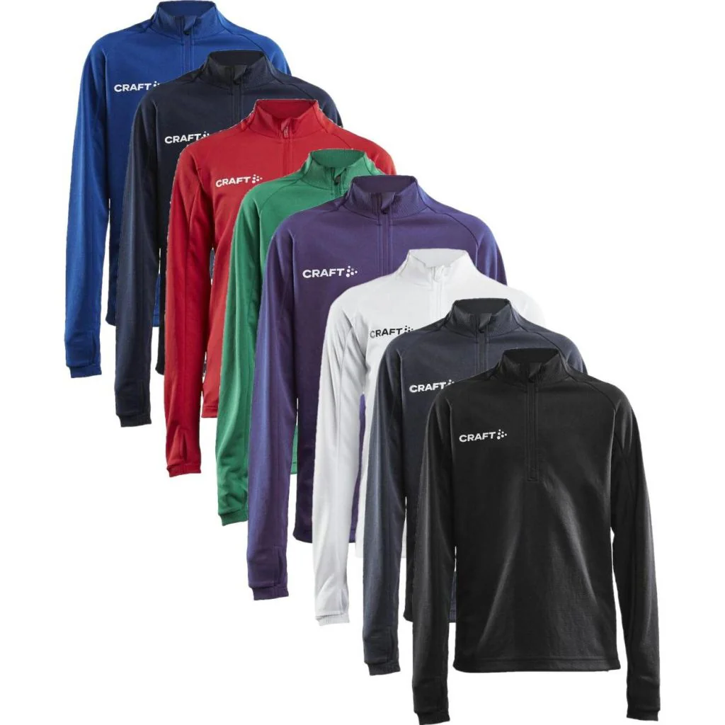 Craft Evolve Halfzip Børne mellemlagstrøje 1910153