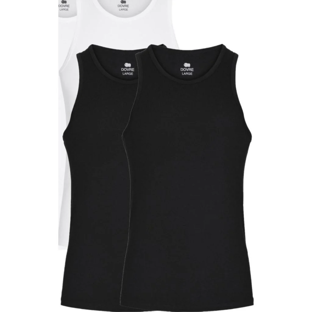 Dovre singlet 2-pack bamboo