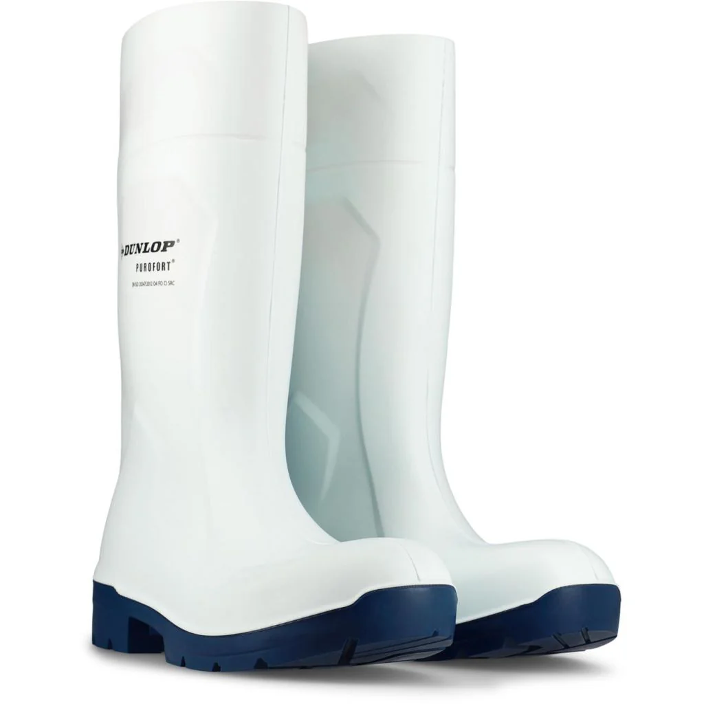 Dunlop 61131 Purofort Multigrip S4, slidstærk PU gummistøvle