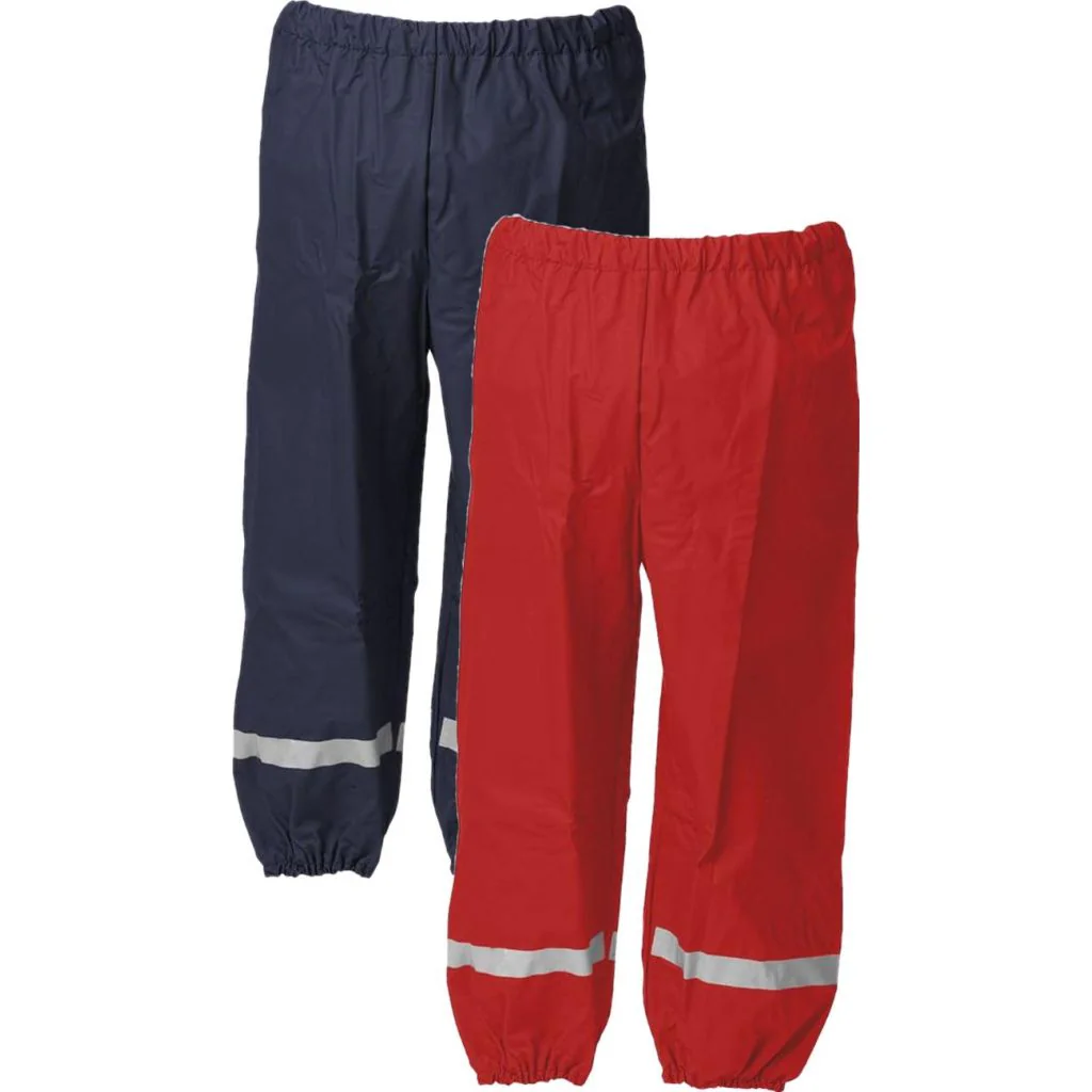 Elka 072402 Taljebukser børn / Børne regnbukser med refleksdetalje på ben