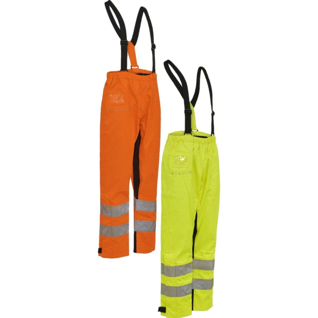 Elka 082460R Securetech Multinorm Lysbue Taljebukser / Hi-Vis arbejdsbukser