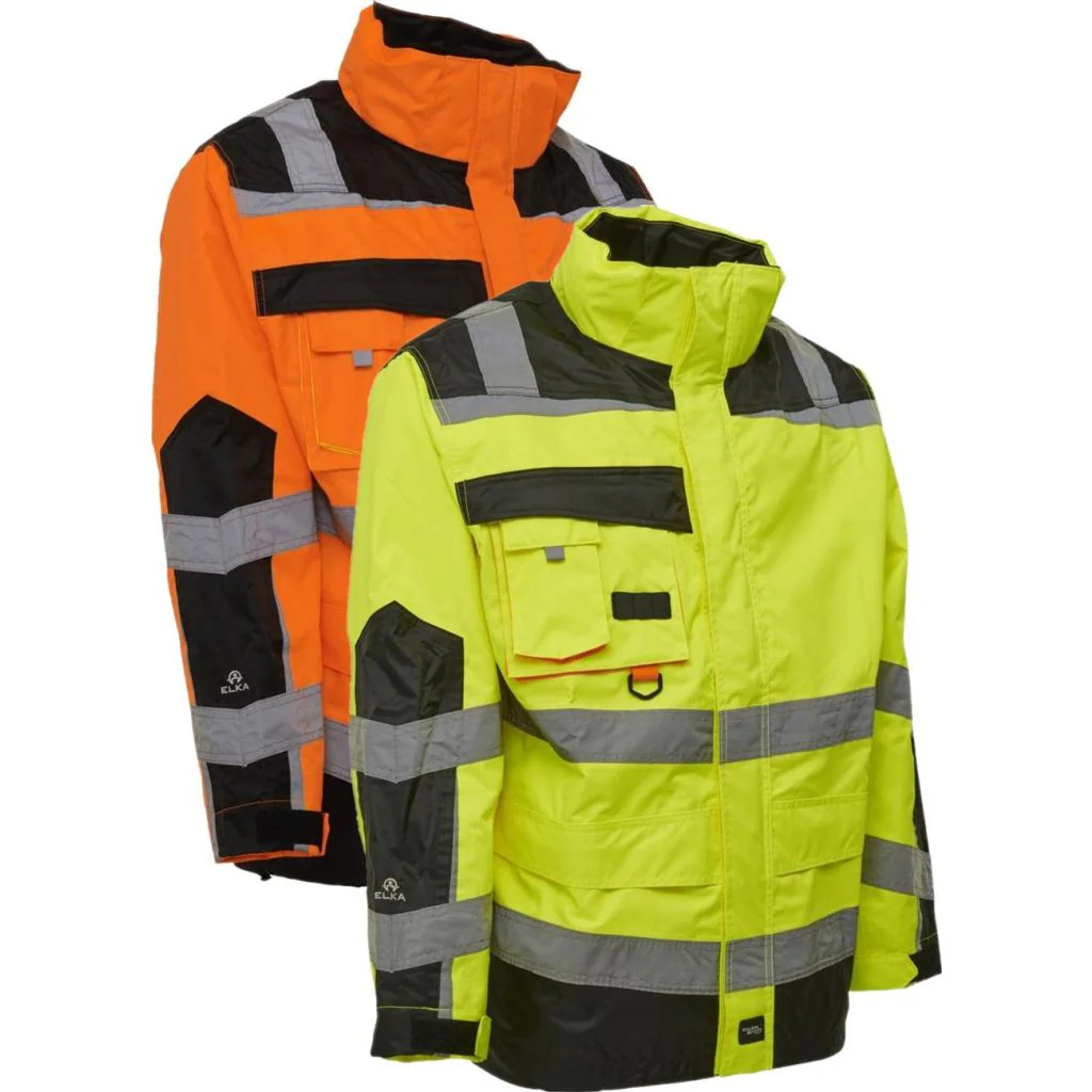 Elka 086004R Visible Xtreme Jakke / Hi-Vis arbejdsjakke med reflekser