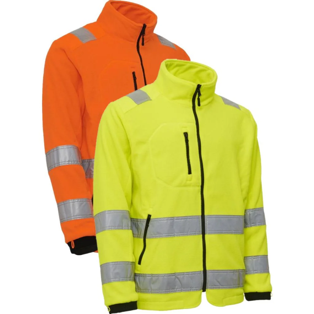 Elka 150014R Visible Xtreme Zip-in Fleece / Hi-Vis fleecejakke med reflekser