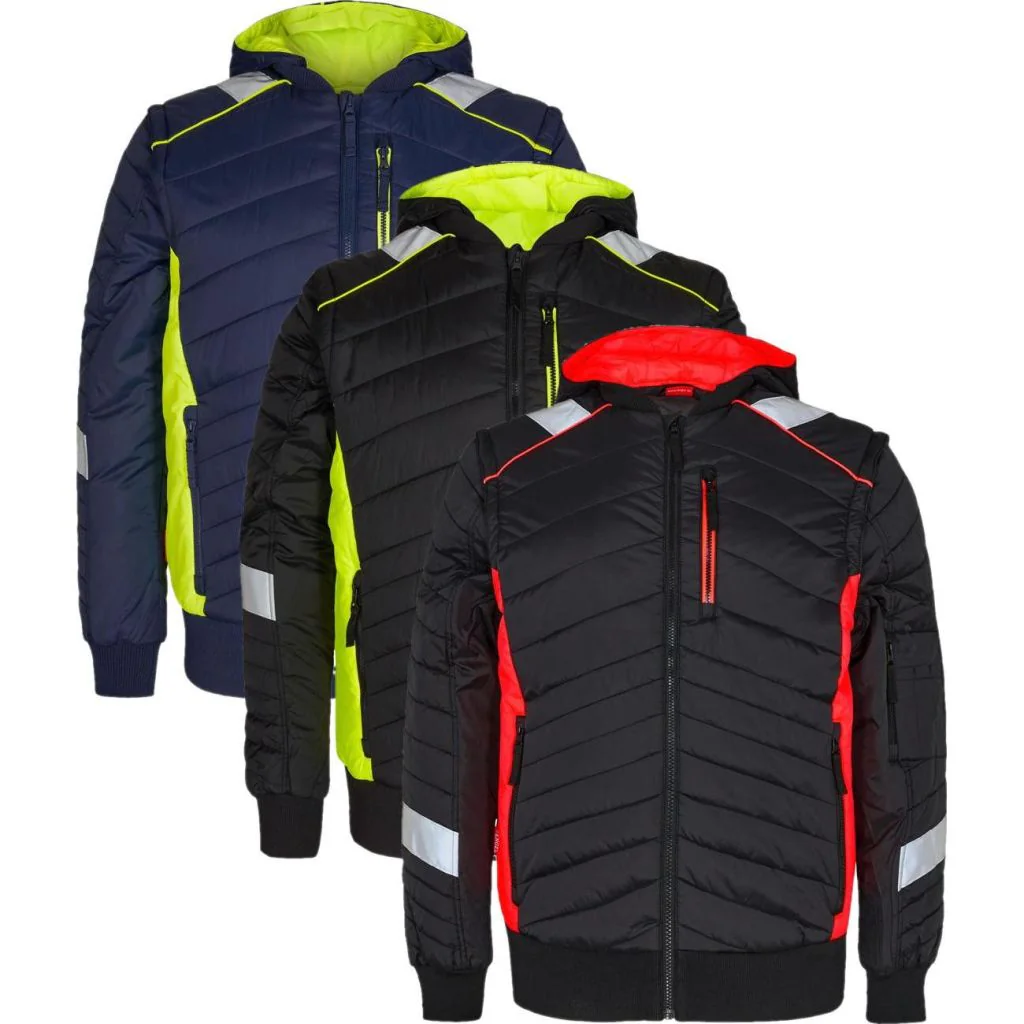 Engel 1870-224 Cargo quiltet jakke / Arbejdsjakke