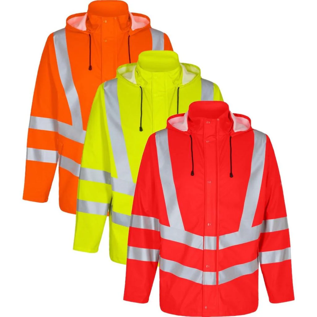 Engel 1921-102 Safety regnjakke / Arbejdsregnjakke