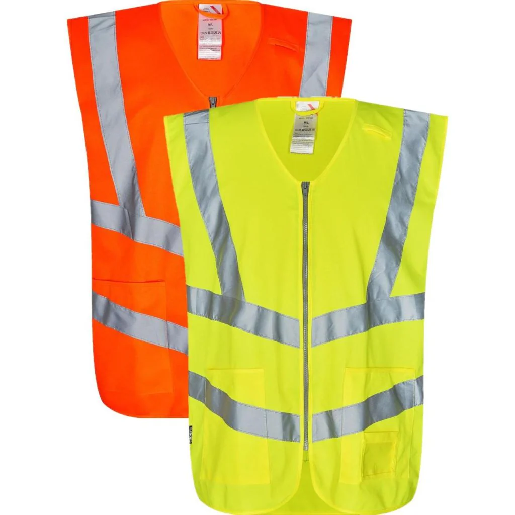 Engel 5030-240 Safety vejvest med lynlås / Arbejdsvest