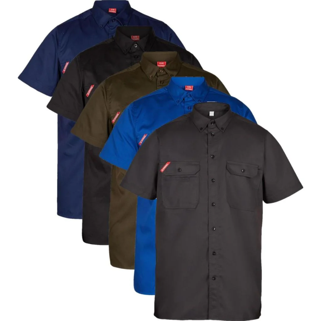 Engel 7183-810 Extend kortærmet skjorte / Arbejdsskjorte