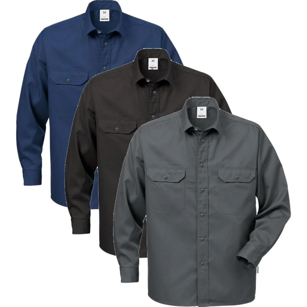 Fristads 100117 Bomuld skjorte 720 / Arbejdsskjorte