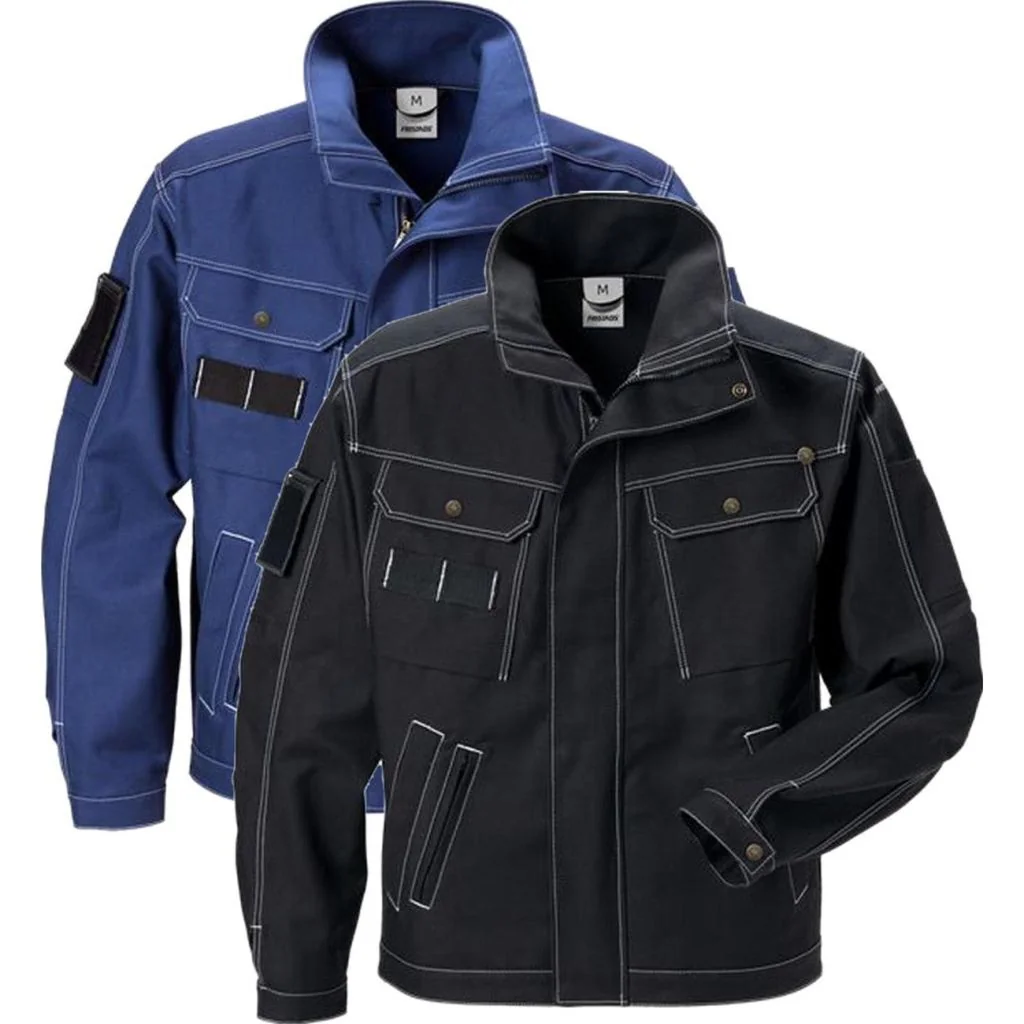 Fristads 100304 Håndværker bomuld jakke 451 / Arbejdsjakke