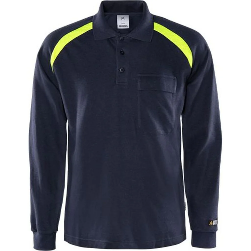 Fristads 100472 Flamstat langærmet Poloshirt 784