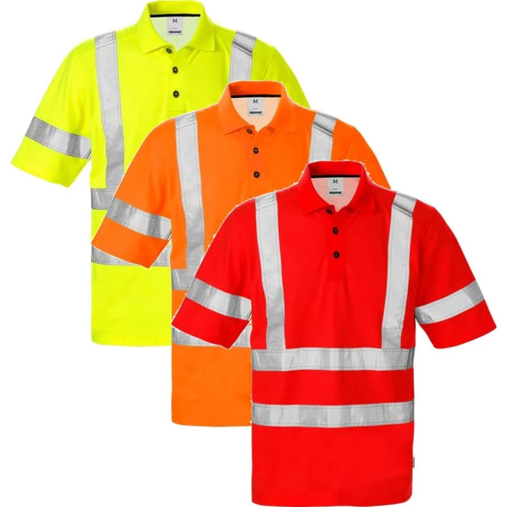 Fristads 111332 Hi Vis poloshirt kl.3 7025 PHV