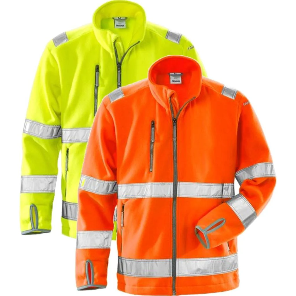 Fristads 114087 Hi Vis Fleecejakke kl.3 4400 / Arbejdsjakke