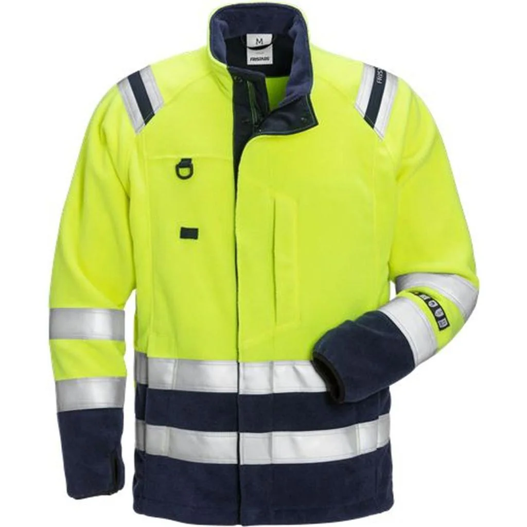 Fristads 122233 Flamestat Hi Vis Fleecejakke kl.3 4063 / Arbejdsjakke