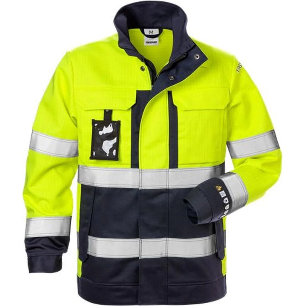 Fristads 125952 Flame Hi Vis jakke dame kl. 3, 4590 FLAM / Arbejdsjakke