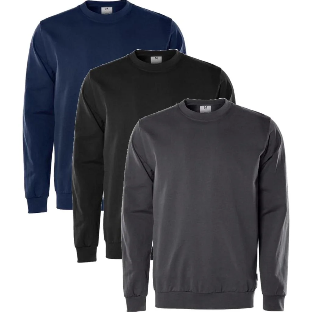 Fristads 131158 Green sweatshirt 7989 GOS / Arbejdstrøje