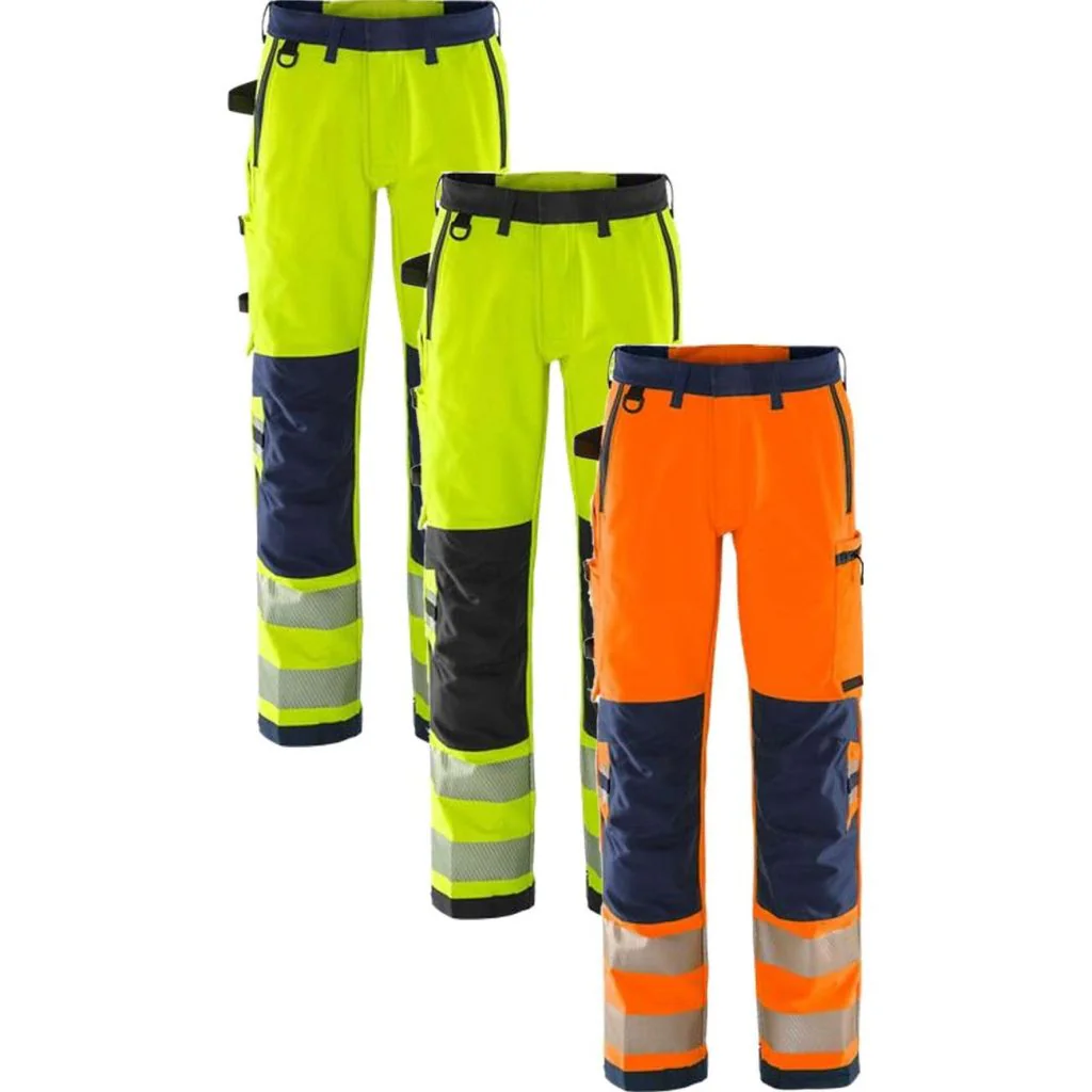 Fristads 134189 HiVis Green stretchbukser klasse 2 2645 GSTP / Arbejdsbukser