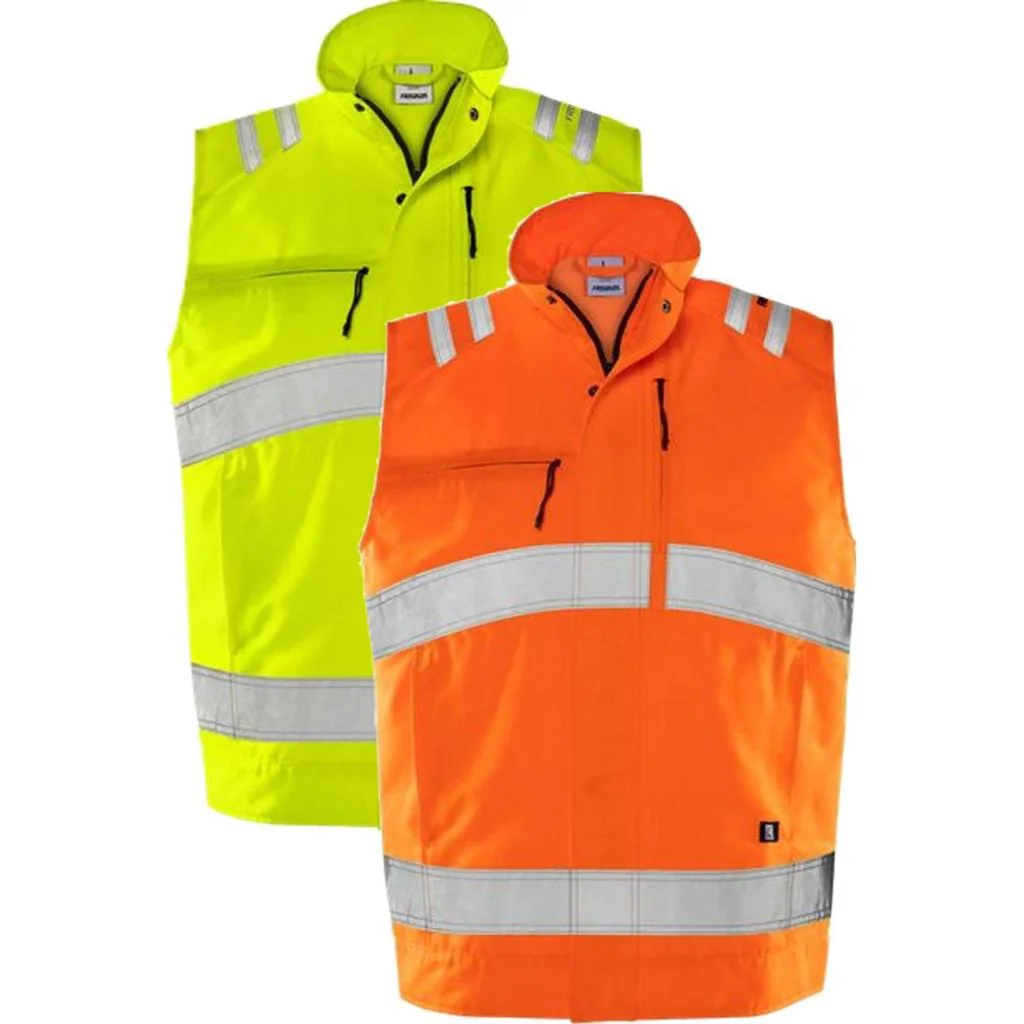 Fristads 134242 HiVis Green vest kl.2 5067 GPLU