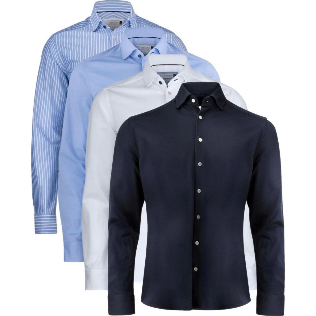 J. Harvest & Frost 2903401 Indigo Bow 34 Regular / Skjorte