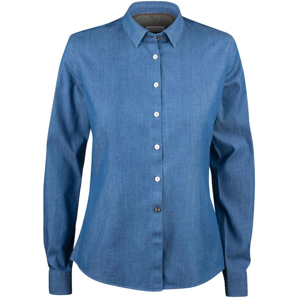 J. Harvest & Frost 2913003 Indigo Bow 130 dame / Skjorte