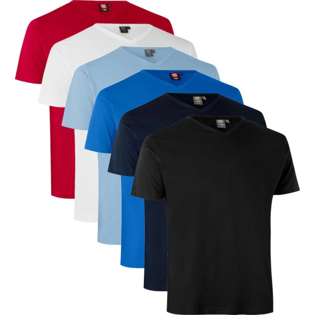 ID 0514 T-TIME T-shirt | V-hals