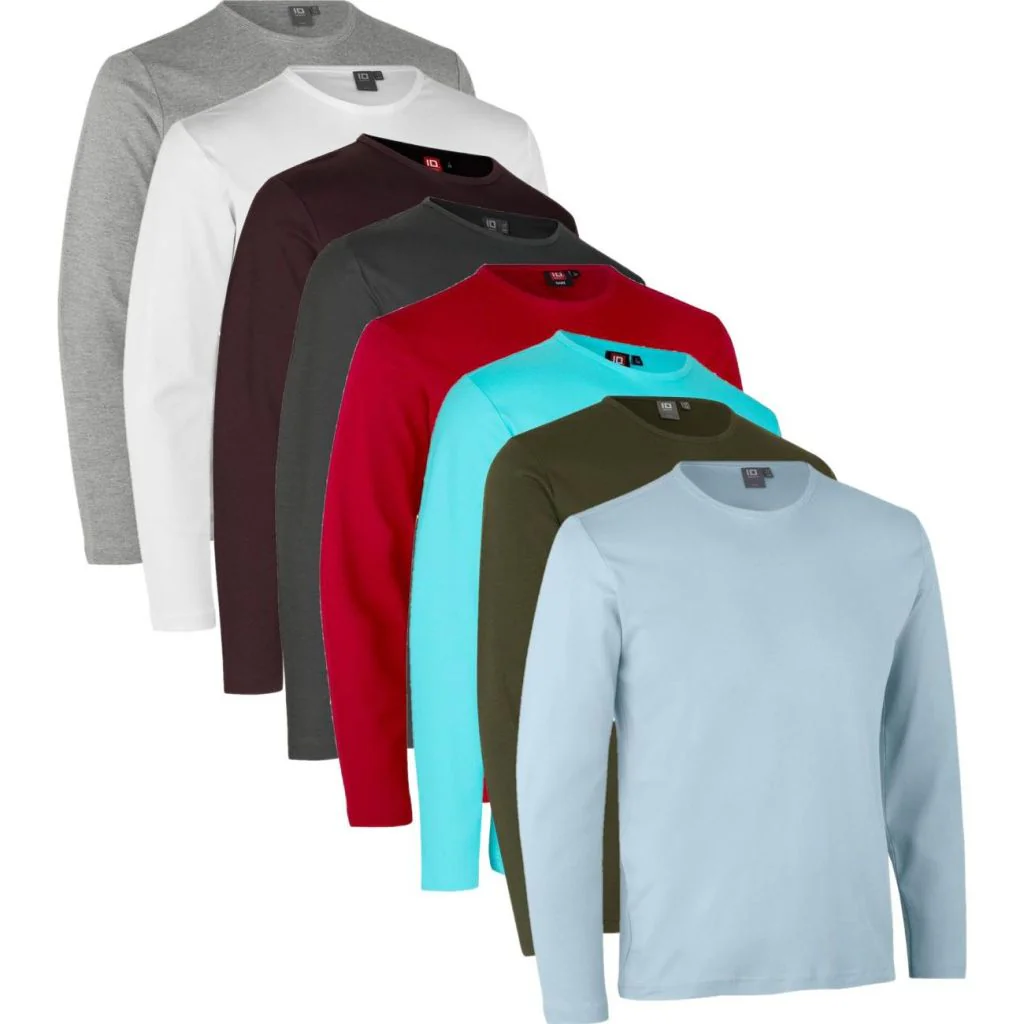 ID 0518 Interlock T-shirt |  Med lange ærmer