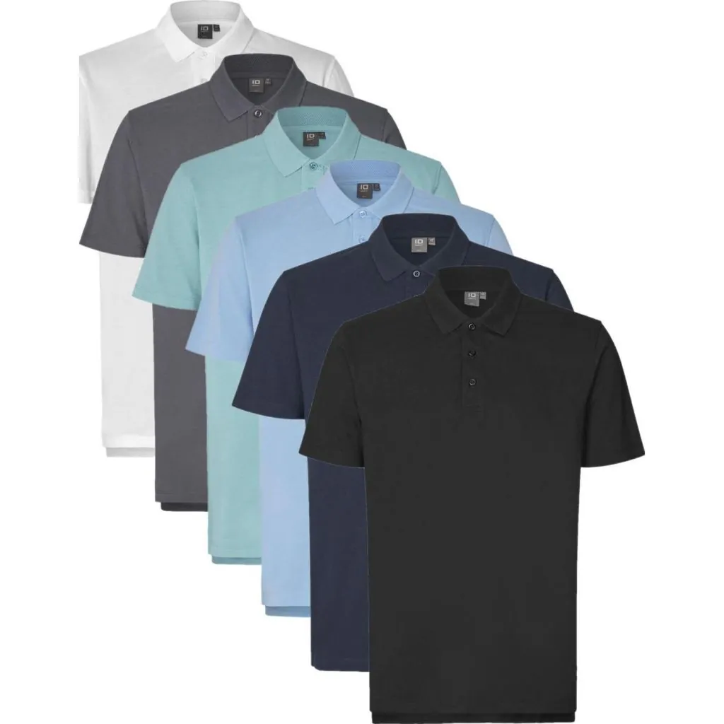ID Identity 0556 Ease poloshirt | Lyocell