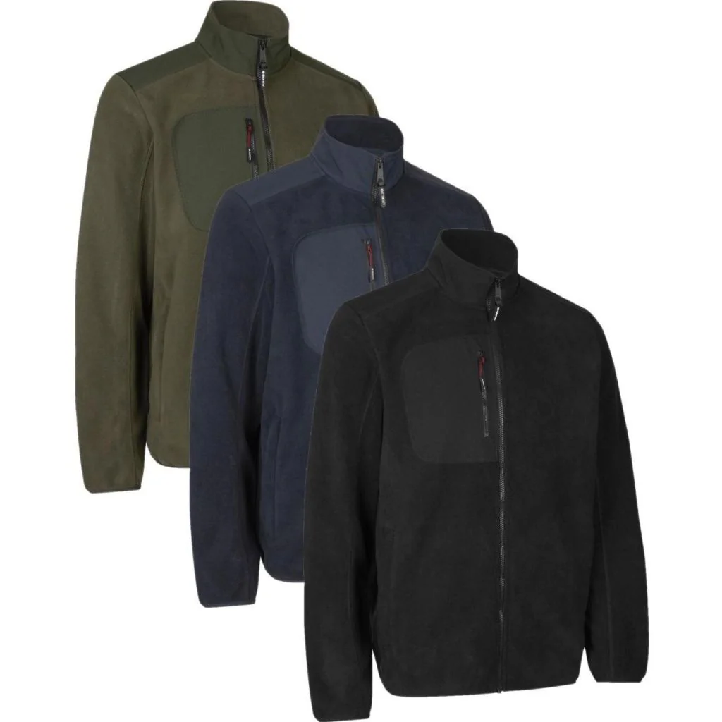ID Bonded Herre Fleecejakke 0744