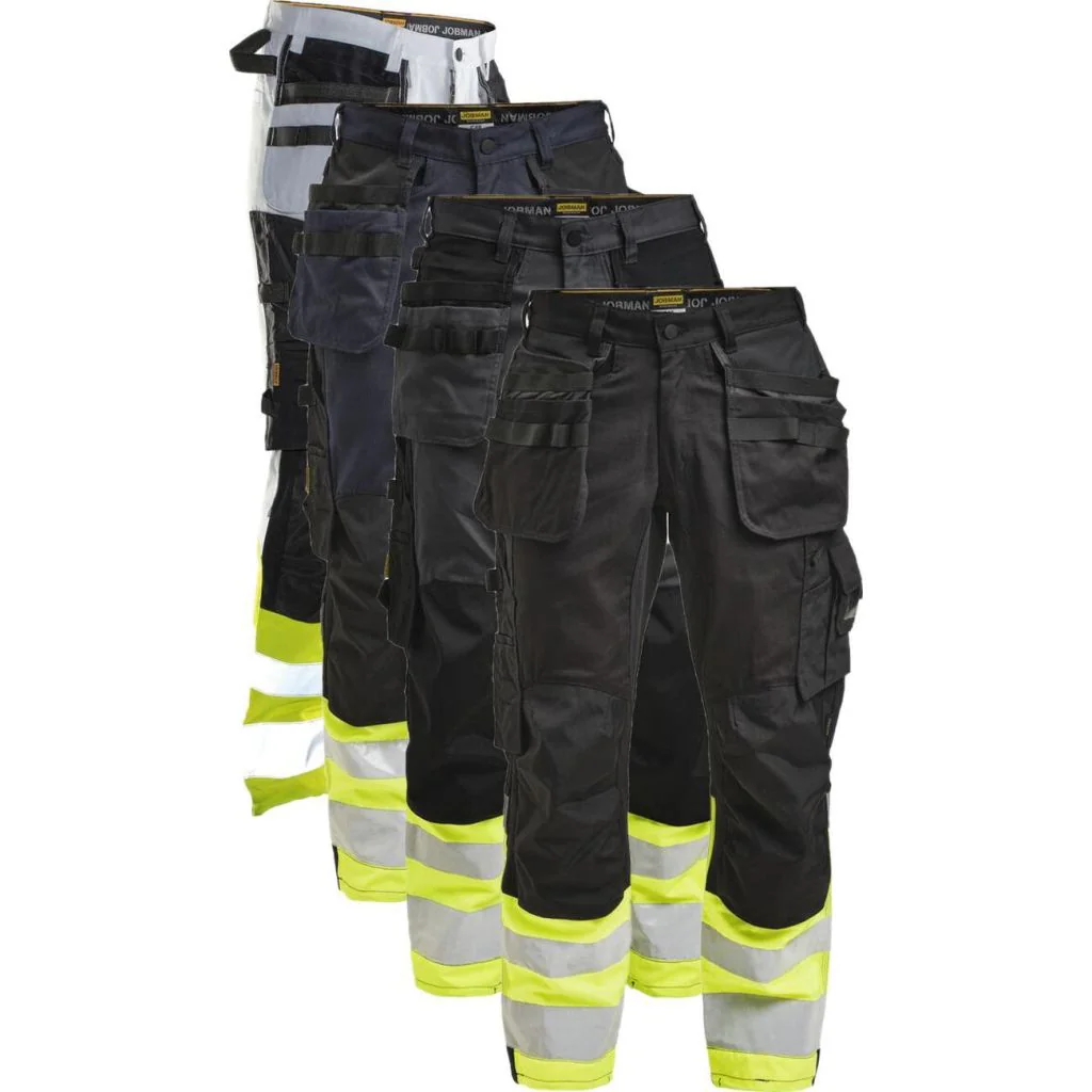 Jobman 2134 Håndværkerbukser Core Stretch Hi-Vis